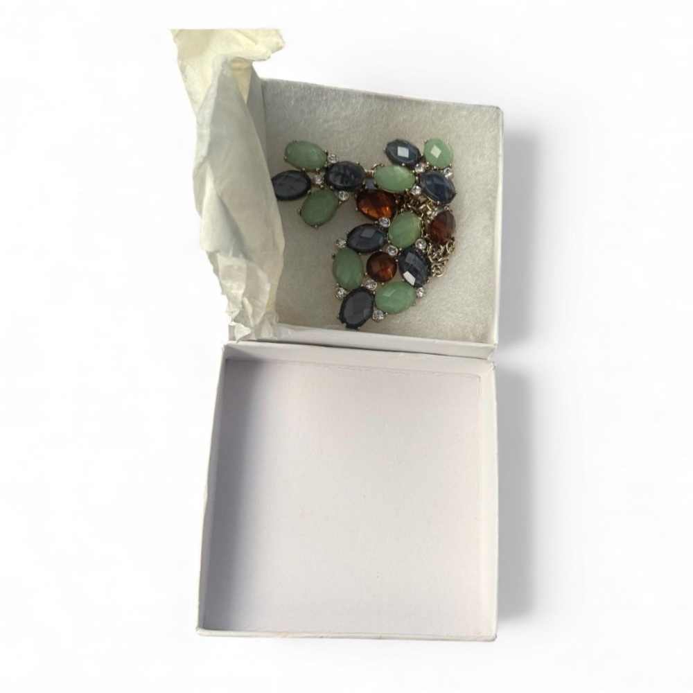 Salenapier Multi Colored Gemstone Necklace-Preown… - image 4